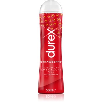 Durex Strawberry gel lubrifiant cu aromă - imagine 2